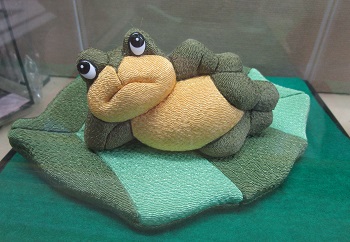 木目込人形で可愛いかえるを作ろう