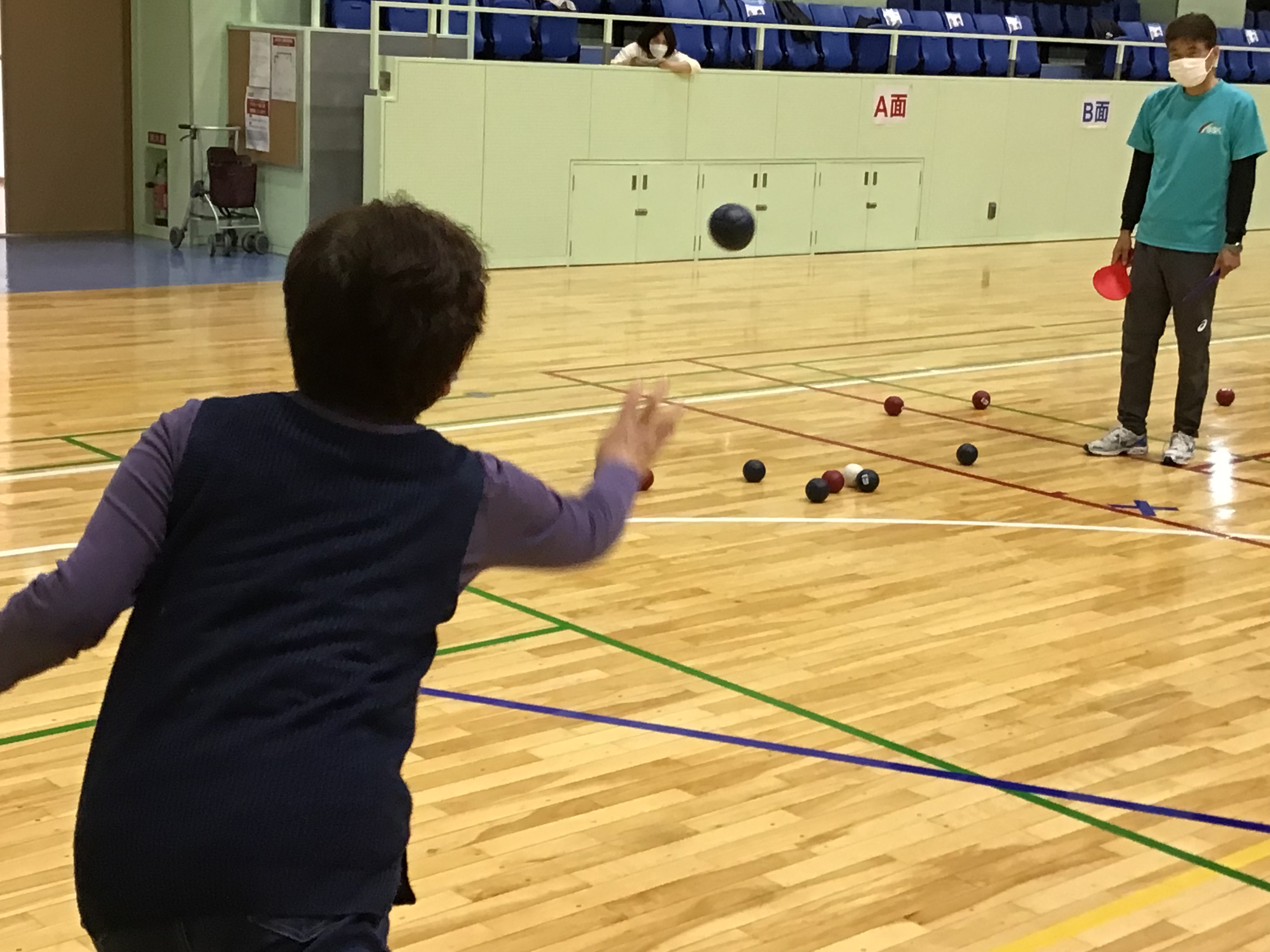 【事前】ボッチャ体験　スポーツカーニバル